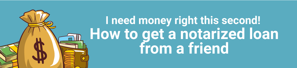 I need money right this second