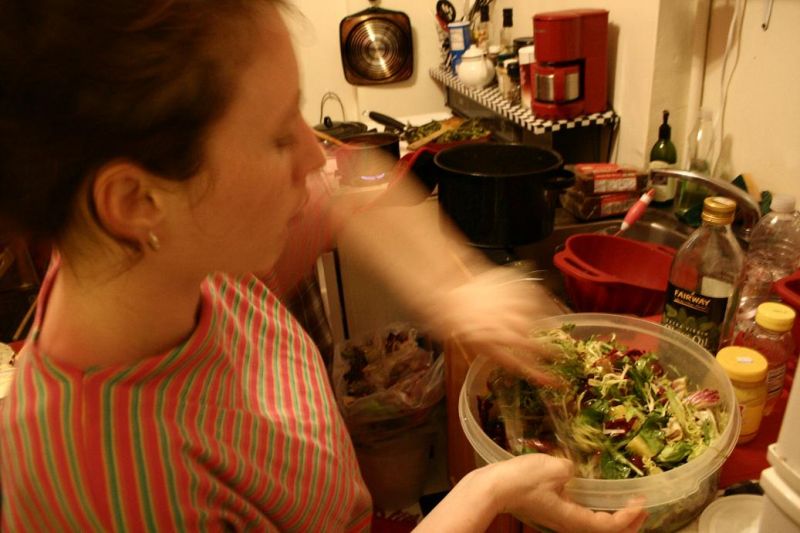 A dumpstered salad in NYC