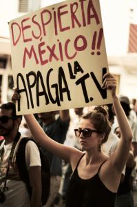 Wake up Mexico! Turn off your TV!
